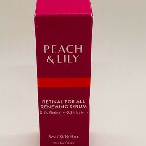 NWT Peach & Lily Retinal for All Renewing Serum Travel Size 0.16 oz/5ml